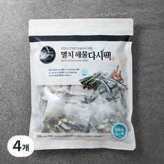 해통령 멸치 해물 다시팩, 16g, 20개입, 4개