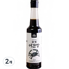 美食家蟹醬油, 500ml, 2個