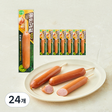 다향 후랑크 소시지 골든갈릭, 65g, 24개