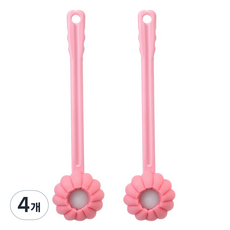 언헤브 스펀지 샤워 바디 브러쉬 ONE SIZE, 01 핑크, 1개입, 4개