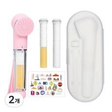 세비앙 체크인 필터샤워기 + 필터 2p + 전용보관 케이스 세트, 2개, 벚꽃 분홍
