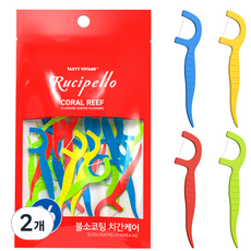 루치펠로 코랄리프 불소코팅 치간케어 450D, 71mm, 36개입, 2개