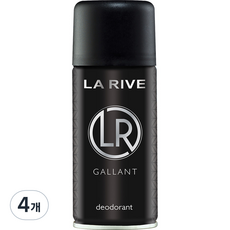 라리브 갈란트 퍼퓸 데오드란트, 150ml, 4개