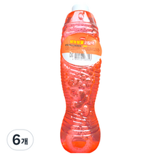 비눗방울 리필액 1000ml, 6개