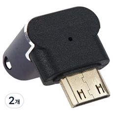 컴스 Mini HDMI 변환 젠더 2.1 8K 60Hz UHD 연장 MF 미니 꺾임, JA210, 2개