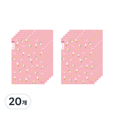 ibis 女童用國小3-6年級閱讀記錄本 窄行, 20個, 混合顏色