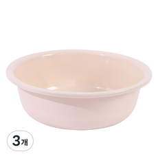 반디돌 휴대용 양동이 BW-236, 베이지, 3개