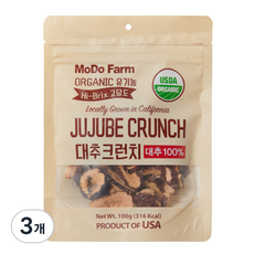 紅棗脆片, 100克, 3個