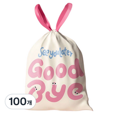 Taminayo 堅固塑膠袋 Goodbye, 100個, 15L