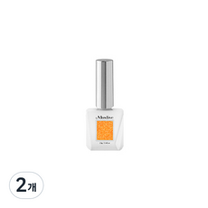 모스티브 트롯피칼 형광 글리터 시럽 젤네일, MG-029 주황, 2개, 12ml