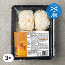 고메공방 미친 더블 치즈 돈까스 (냉동), 480g, 3팩