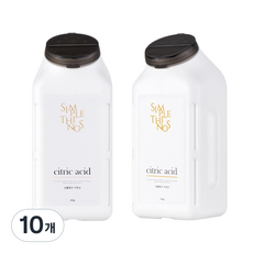 簡單的東西檸檬酸, 10個, 400g