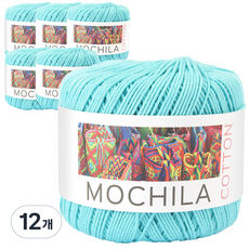 모칠라코튼 뜨개실, 12개, 22터키