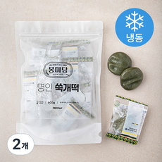 몽미당 명인 쑥개떡 (냉동), 600g, 1개입, 2개