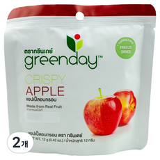 greenday 酥脆蘋果乾, 2個, 12g