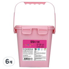 세제의기본 구연산, 2kg, 6개
