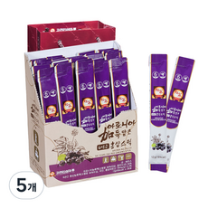 고려인삼유통 아로니아 가득 담은 6년근 홍삼스틱 30p + 쇼핑백, 360g, 5개