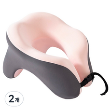 소울리치 드림업 낮잠베개, 핑크, 2개