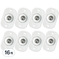 comet 黏貼式移動滾輪, 16個