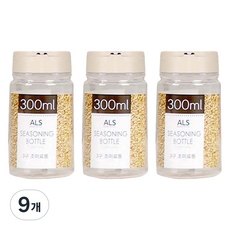 Living Family 3孔調味罐, 300ml, 9個