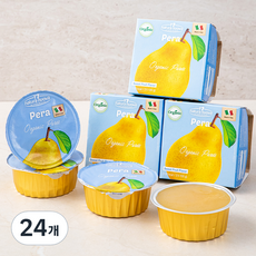 누바 유기농 생과일 아이퓨레 배, 200g, 12개