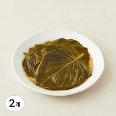 여담찬 간장깻잎, 1kg, 2개