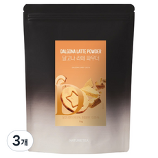 Nature Tea 椪糖拿鐵粉, 1kg, 1入, 3個