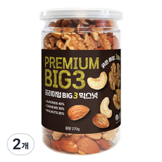 Nuts Factory 頂級三大綜合堅果, 2個, 270g