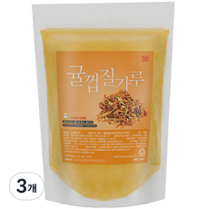 갑당약초 귤 껍질 가루, 600g, 3개