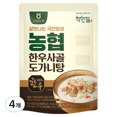 Changhandeul 農協韓牛膝骨牛骨湯, 500g, 4個