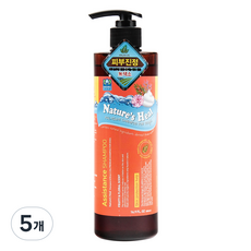네이쳐스힐 강아지 어시스턴스 피부 진정용 샴푸, 500ml, 1개입, 5개