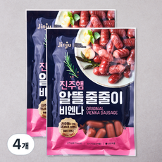 진주햄 알뜰 줄줄이 비엔나, 275g, 4개