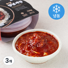 순살 양념게장 (냉동), 3개, 124g