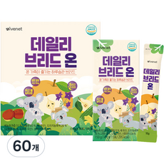 ivenet 艾唯倪 Daily Breed On孩童蔬果飲, 木瓜+大棗+絲瓜+米粒混合口味, 2盒, 300g