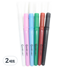 GabeFamily 粉彩美術畫筆6件組 KS5866