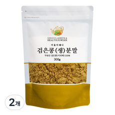 서울아레나 생 검은콩 분말, 2개, 300g