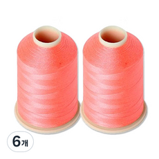 Koasa 45S/2 高級縫紉線 2入, #0350, 6個