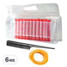 CELLREBORN 髮根燙捲工具組 4號, 6組, 隨機發貨（Lod）