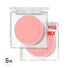 에스쁘아 리얼 치크 업 블러셔 6g, 1호 치어리베리, 5개