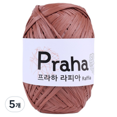 마마니트 프라하 뜨개실, 09 레드브라운, 5개