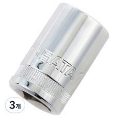 SATA 12角套筒 24mm 13615, 3個