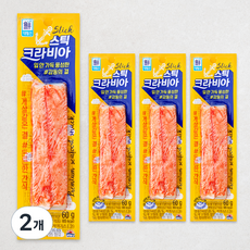대림선 크라비아스틱 4입, 240g, 2개