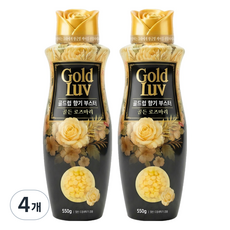 골드럽 섬유 향기부스터 골든 로즈마리, 550g, 4개