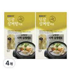 韓國人蔘雞湯材料包, 68g, 4袋