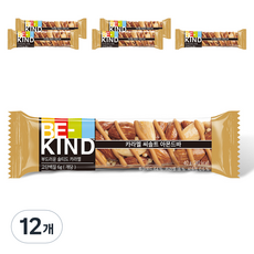 BE-KIND 焦糖海鹽杏仁棒, 12條, 40g