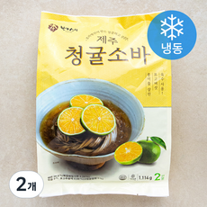 본가스시 제주 청귤 소바 2인분 (냉동), 1.114kg, 2개