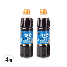 돌순이 해조 홍게 맛간장 소스, 500ml, 4개