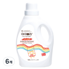 IVLY nature 嬰幼兒衣物清潔劑, 1.8L, 6瓶