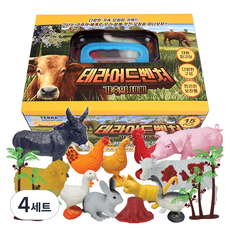 OZ TOY 泰拉冒險 家畜的世界公仔 + 收納盒 隨機出貨, 4套