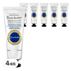 메디플라워 쉐어버터 핸드크림 3p + 쇼핑백, 12개